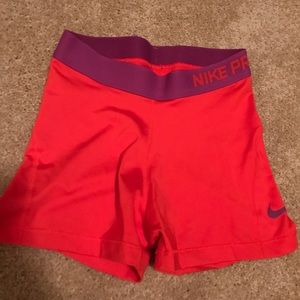 Nike pro shorts
